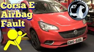 Vauxhall/Opel Corsa E, неисправность подушки безопасности