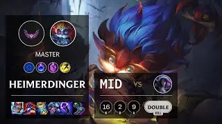 Heimerdinger Mid vs Kaisa - EUW Master Patch 12.5