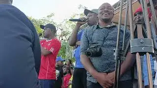 Meet mbaitu FM Presenter Kisae faya live at migwani boys during ngenga cup