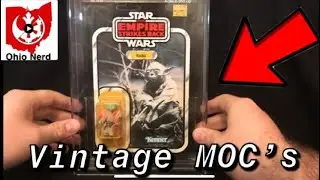 Carded Vintage Star Wars Collection MOC Star Wars
