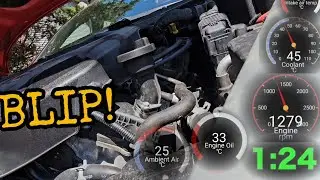 Kia Stinger 3.3 Twin-Turbo HPFP clatter when cold (SOUND).  Normal sound.