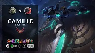 Camille Top vs Aatrox - KR Grandmaster Patch 12.17