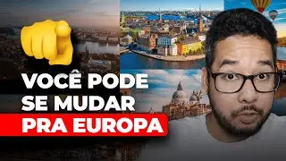 EUA suspendeu visto?! 30 Países na Europa que te PAGAM para estudar e morar (De Graça)