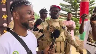 Kwadwo Nkansah  was clash by Papa Jay over a misunderstanding at the Sunyani premiering