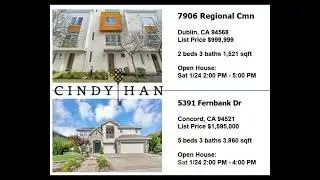 Open House : Jan. 24 & 25, 2026 in Tri-valley