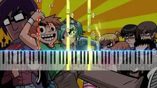 Scott Pilgrim vs The World  - Another Winter Synthesia Midi Piano Tutorial & Download