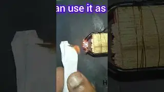 electrical fire starter how to make #samarexperiment #technicalsokil #mrdharoniya #dcmotor #solder