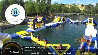 Wodny Tor Przeszkód 01 - AdrenaLine FunPark 03.08.2018