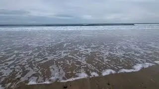 #sky #clouds #beach #waves #overcast #walkwithme 