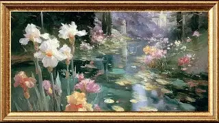 Vibrant Blooms | Impressionist Floral Oil Painting