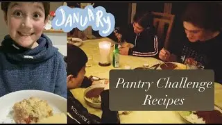 PANTRY CHALLENGE- BUDGET, HEALTHY Family Meals from SCRATCH