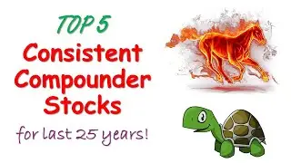 Top 5 Consistent Compounder Stocks for Last 25 Years 🔥😎