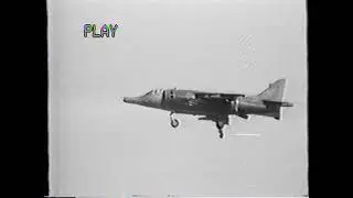 Harrier Crash - Chievres, Belgium Airshow 06/28/86