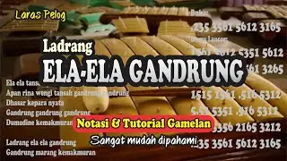 Notasi Ladrang Elo Elo Gandrung