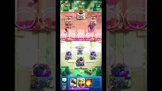 Testei CORREDOR com MOSQUITEIRA Heroica… deu isso #clashroyale