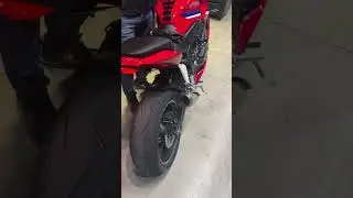 Full system titanium ARROW PRO Race exhaust on 2024 HONDA CBR650R E-Clutch #arrowexhaust #eclutch