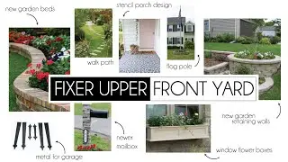 Fixer Upper | Front Yard Reno | Room of The Month June 2020 Ep 1