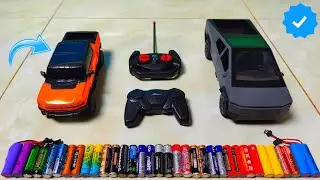 Remote Control TSL Pickup 27MHZ And GMC Hummer EV Car Unboxing / Channel Toy Official