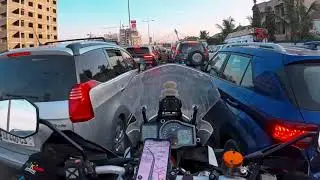 DAILY OBSERVATION #3 : BALADE &Agrave; MOTO SUR LA CORNICHE, PRISE DANS L'EMBOUTEILLAGE DE LA DESCENTE.