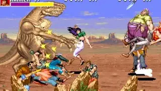 Cadillacs Dinossauros Arcade Retrô 