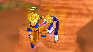 Goku SSJ2 vs Majin Vegeta (Potenciado) | DBZ BT4 Beta 0.13.2 | Extremo