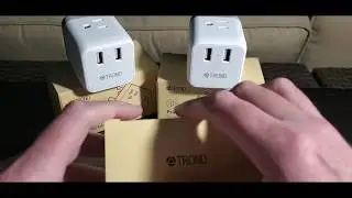 (ЭПИЗОД 2586) РАСПАКОВКА AMAZON PRIME: TROND 5-в-1 заземлённый дорожный адаптер для розеток @amazon