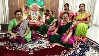 Sundari Ninu -Raga Aarabhi- Chapu Talam- Thyagaraja Kriti-Rendered by Santhi Mylavarapu & Disciples 