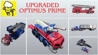 Transformers Optimus Prime Upgraded Kit Animated Armada Jetpower Jetwing Fire Convoy トランスフォーマー 變形金剛