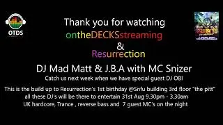 Uk Hardcore  Reverse bass hard core hard dance edm live dj dj mad matt otds onthedecksstreaming