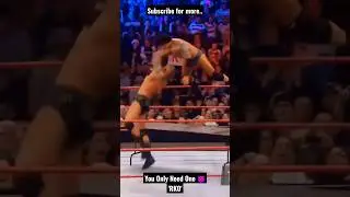 WWE Randy Orton 'RKO' Outtanowhere Through The Table...