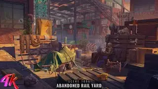 June's Journey Scene 1696 | Vol 7 Ch 45 | Abandoned Rail Yard | Mastered Scene | 4K ULTRA HD