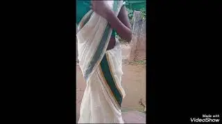 Saree draping 