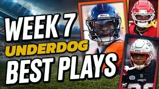 My Favorite Plays in Week 7! | 2025 Fantasy Football Advice