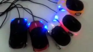 Mouse with Led light
