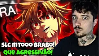 (KRL Q ISSO!) REAGINDO ao Rap do Meliodas (Nanatsu no Taizai) Modo Assalto, Assault Mode | Gabriza