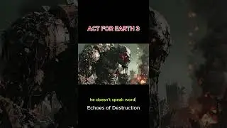 ACT FOR EARTH 3:Echoes of Destruction! #EarthRebornStudios #TrashTitan #SaveThePlanet