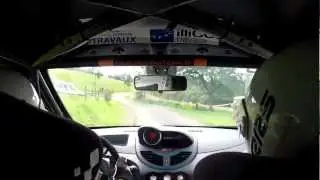 Rallye de Basse Normandie 2012 - ES8 - J.P. et T. Bouvet - Twingo R1