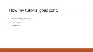 The Linux Command Line. See how my tutorials will Go.