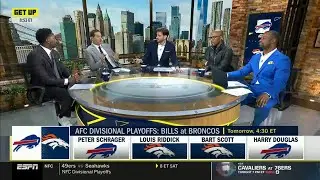 GET UP | Even Super Josh Allen is NOT enough to Bills upset Broncos at Div Round - Louis Riddick
