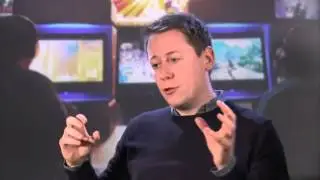 Guy Cocker reviewing games on Sky News