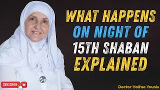 Why the 15th Night of Shaban Is So Powerful | Shab-e-Barat Explained | Dr. Haifaa Younis