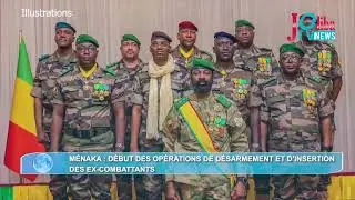 M&eacute;naka: Start of disarmament and reintegration operations for ex-combatants