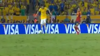 Neymar goal vs Spain (Confederations Cup)