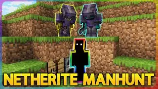 Minecraft Speedrunner VS 2 Netherite Hunteři