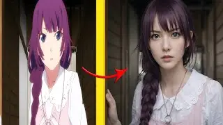 Bakemonogatari in Real Life | 化物語 AI Live Action Concept Movie Trailer
