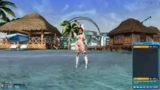 PSO2 229 Kitty Pose Emote Lobby Action