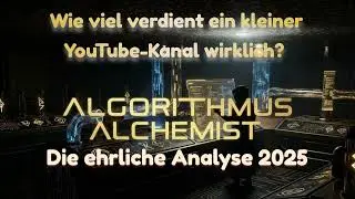 Wie viel verdient ein kleiner YouTube Kanal wirklich? Die ehrliche Analyse 2025!