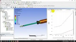 Transient Analysis on Screw Driver In Ansys Workbench