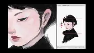 Black Ink - Digital Painting workflow photoshop