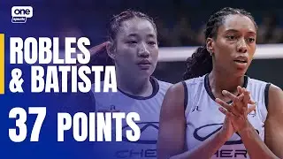 Cess Robles & Yunieska Batista COMBINE FOR 37 PTS 💪🏻 | 2025 PVL REINFORCED CONFERENCE | HIGHLIGHTS